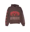 Represent Reversible Living Legacy Tour Sweatshirt In Black In Brown