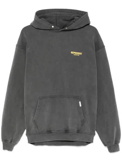 Represent Owners Club Hoodie In Black