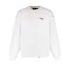 Represent Cotton Crew-neck Sweatshirt In White