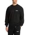 Represent Owners Club Logo Printed Crewneck Sweatshirt In Black
