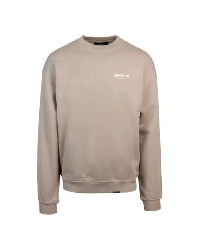 Represent Sweatshirt In Dove Grey