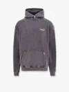Represent Cotton Sweatshirt With Frontal And Back Logo In Grey
