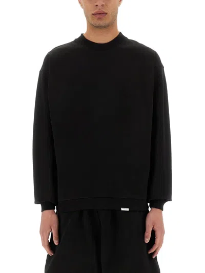 Represent Sweatshirt "initial" In Black