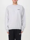 Represent Owners Club Oversize Cotton Sweatshirt In Grau