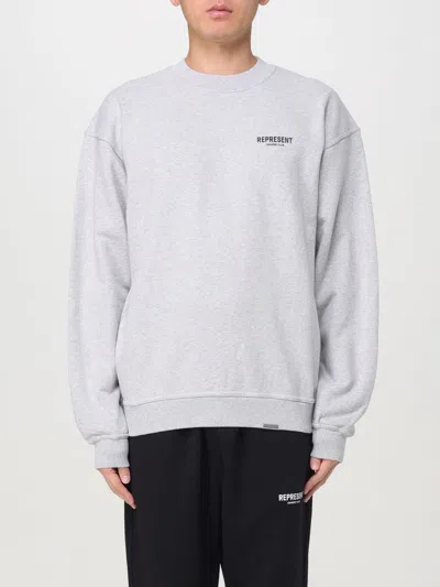 REPRESENT SWEATSHIRT REPRESENT MEN COLOR GREY,G04109020