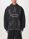 Represent Vintage Black Hoodie With Doberman Graphic And Classic Features In Black 1