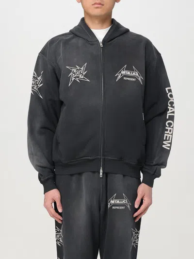 REPRESENT SWEATSHIRT REPRESENT MEN COLOR BLACK,G52481002