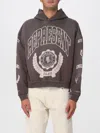 Represent Cotton Legacy Crest Hoodie In Brown