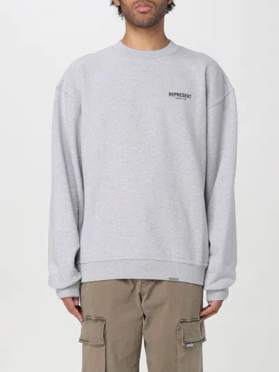 Represent Sweatshirt  Men Color Grey