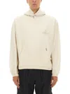 Represent Sweatshirt With Embroidered Logo In Neutral