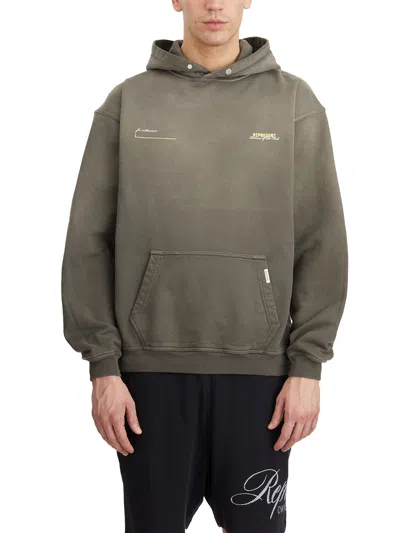 REPRESENT REPRESENT SWEATSHIRT WITH HOODIE PATRON OF THE CLUB