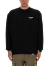 Represent Owners Club Logo Printed Crewneck Sweatshirt In Black