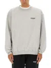 Represent Sweatshirt With Logo In Gray