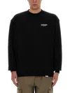 Represent Owners Club Logo Printed Crewneck Sweatshirt In Black