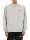 Represent Sweatshirt With Logo In Gray