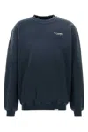 Represent Navy Blue Long Sleeves Logo Sweatshirt