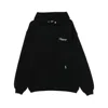 Represent Black Zip-up Sweatshirt With Logo On The Front And Back In Cotton Man In Black