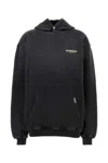 Represent Charcoal Cotton Sweatshirt In Black
