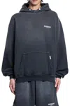 Represent Relaxed Fit Hoodie With Graphic Back And Subtle Logo In Black