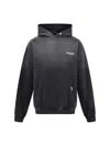Represent Relaxed Fit Hoodie With Graphic Back And Subtle Logo In Black