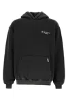 Represent Oversized Hooded Sweatshirt Kangaroo Pocket In Black