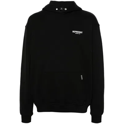 REPRESENT SWEATSHIRTS BLACK