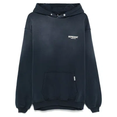 Represent Sweatshirts In Blue