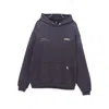 Represent Logo-embroidered Hoodie In Blue