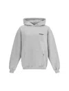 Represent Owners Club Logo Cotton Hoodie In Grey