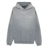 Represent Powder Blue Cotton Sweatshirt In Multicolor