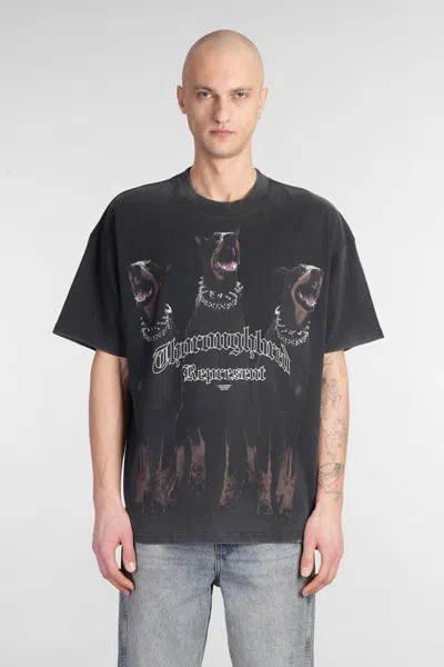 Represent T-shirt In Black