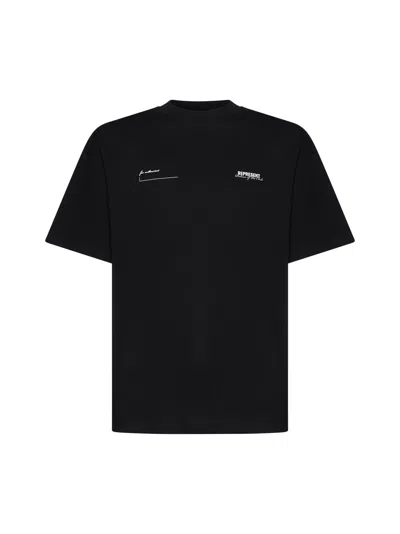 Represent T-shirt In Black