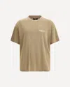 Represent Crew-neck Logo-print T-shirt In Brown