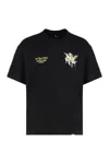 Represent T-shirt Crew Neck Legacy Cherubs In Black