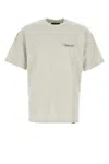 Represent Grey Crewneck Logo Print T-shirt In Gray