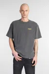 Represent Script Logo T-shirt In Grey