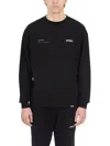 Represent Black Cotton Sweatshirt