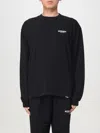 Represent Black Cotton Sweatshirt In Schwarz