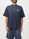 Represent Men's Cotton Crew-neck T-shirt In Blue