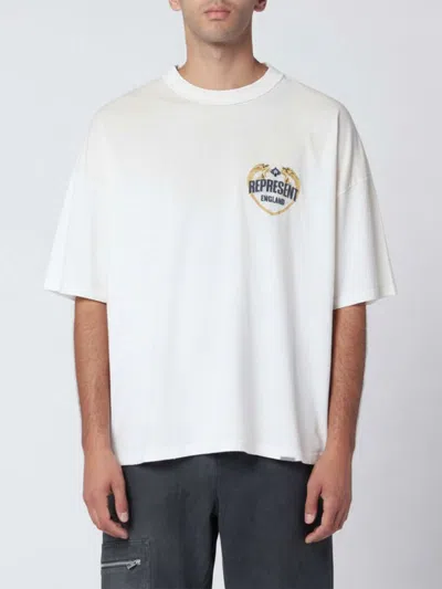 REPRESENT T-SHIRT REPRESENT MEN COLOR ECRU,H75299029