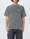 Represent Script Logo T-shirt In Gray