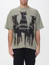 Represent Printed Oversized T-shirt In Gray