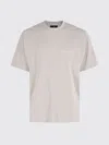 Represent Script-logo Cotton T-shirt In Neutral