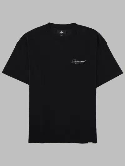 Represent T Shirt " Owners Club Script" In Black
