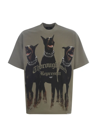REPRESENT T-SHIRT REPRESENT THOROUGHBRED MADE OF COTTON