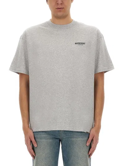 REPRESENT REPRESENT T SHIRT WITH LOGO