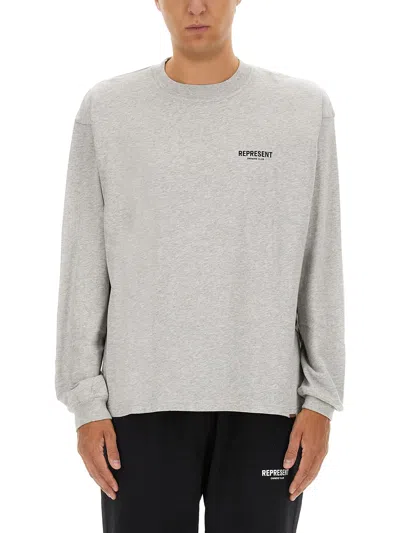 REPRESENT T-SHIRT WITH LOGO