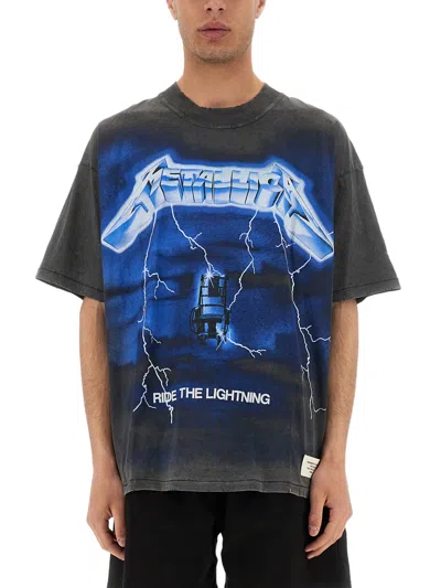 REPRESENT T-SHIRT WITH PRINT