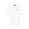 Represent White Crewneck T-shirt With With Front And Back Owners Club Print In Cotton Man