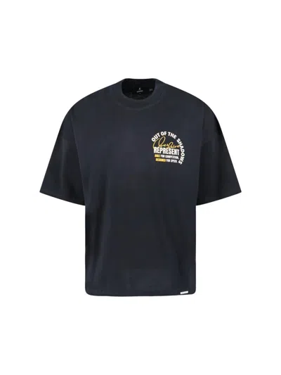 Represent T-shirts And Polos In Black